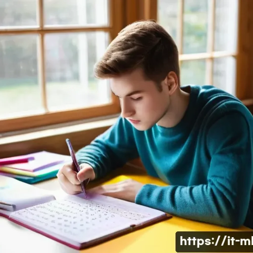 마케팅관리사 필기 시험에서 시간 관리 방법 - **Prompt 1: Strategic Study Planning**
    "A young student, approximately 18-22 years old, sits at ...